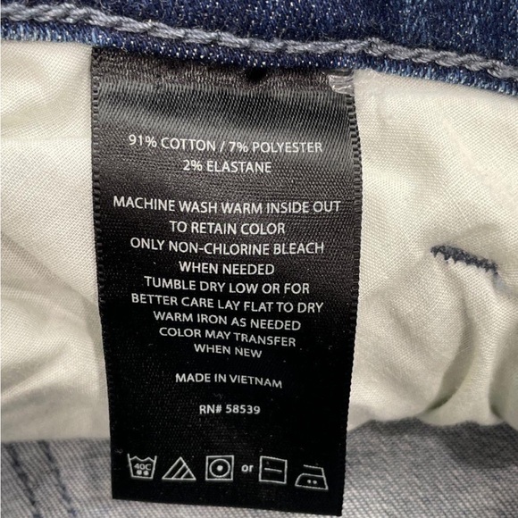 Kut from the Kloth High Rise Toothpick Skinny Jeans - Picture 3 of 4